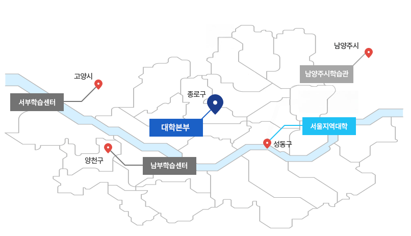 서울지역대학지도